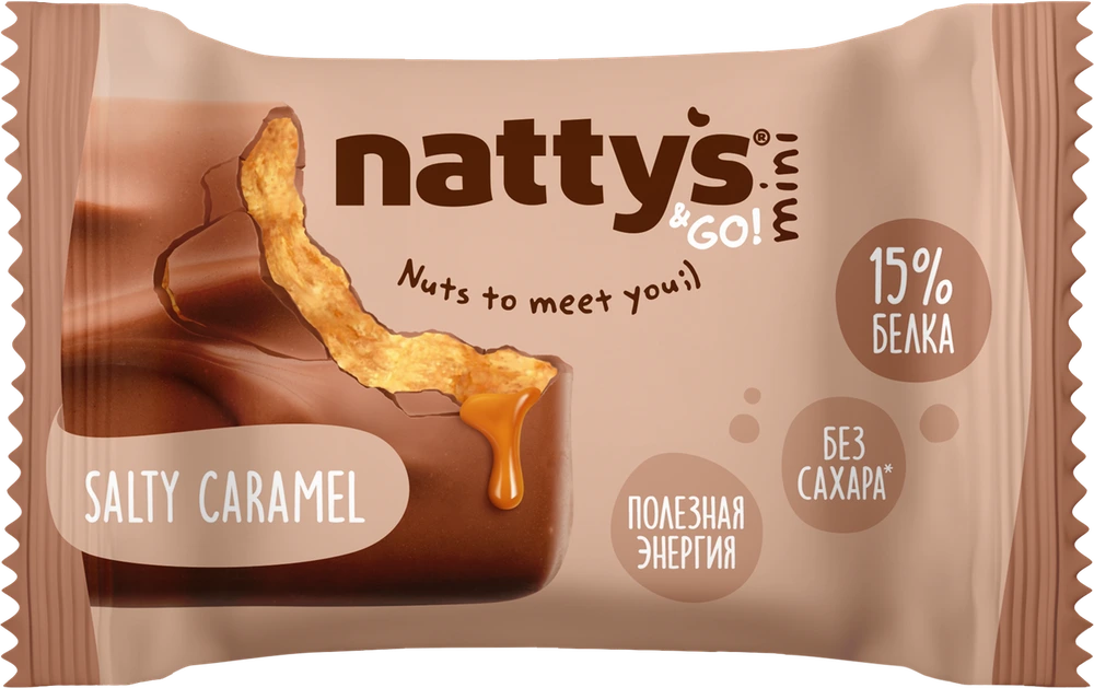 Nattys&GO! mini Salty Caramel