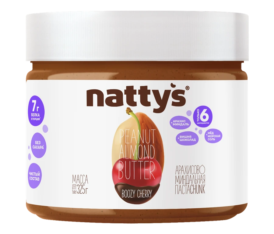 Миндальная паста Boozy Cherry