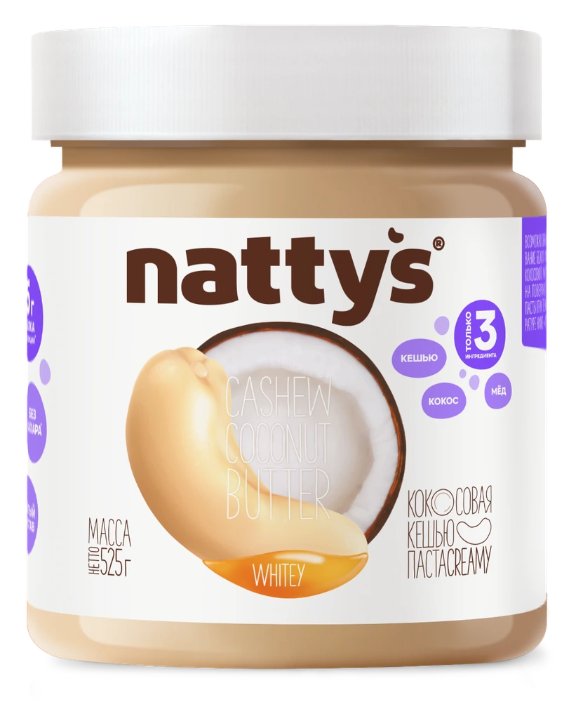 Кокосовая паста Whitey 525 г