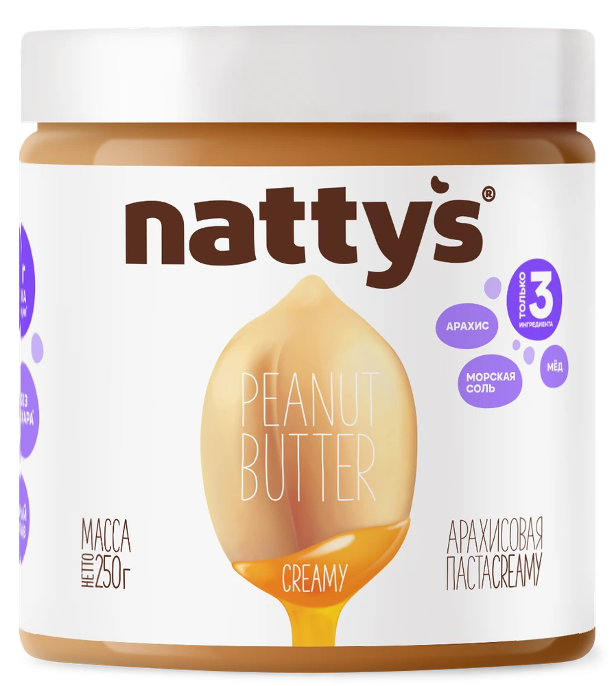 Арахисовая паста Creamy 250 г