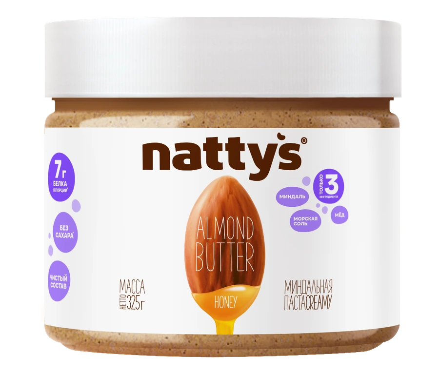 Миндальная паста Honey