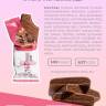 Протеиновые батончики без сахара Nuttiness mix box Super Woman by Nattys в шоколаде 35 гр, 12 шт