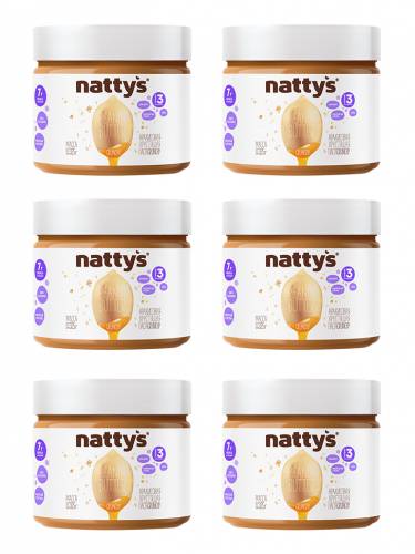 Набор арахисовых паст Nattys, 325 гр