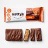 Шоколадные батончики Nattys&Go! с арахисовой хрустящей пастой 45 гр, 12 шт