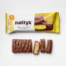 Шоколадные батончики Nattys&Go! с кешью пастой и кусочками манго 45 гр, 12 шт