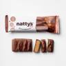 Шоколадные батончики Nattys&Go! с арахисовой пастой и солёной карамелью 45 гр, 12 шт