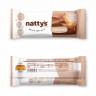 Шоколадные батончики Nattys&Go! с арахисовой пастой и солёной карамелью 45 гр, 12 шт
