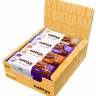 Шоколадные батончики Nattys&Go! ассорти с арахисовой пастой 45 гр, 12 шт
