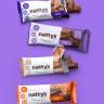 Шоколадные батончики Nattys&Go! ассорти с арахисовой пастой 45 гр, 12 шт