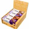 Шоколадные батончики Nattys&Go! ассорти с арахисовой пастой 45 гр, 12 шт